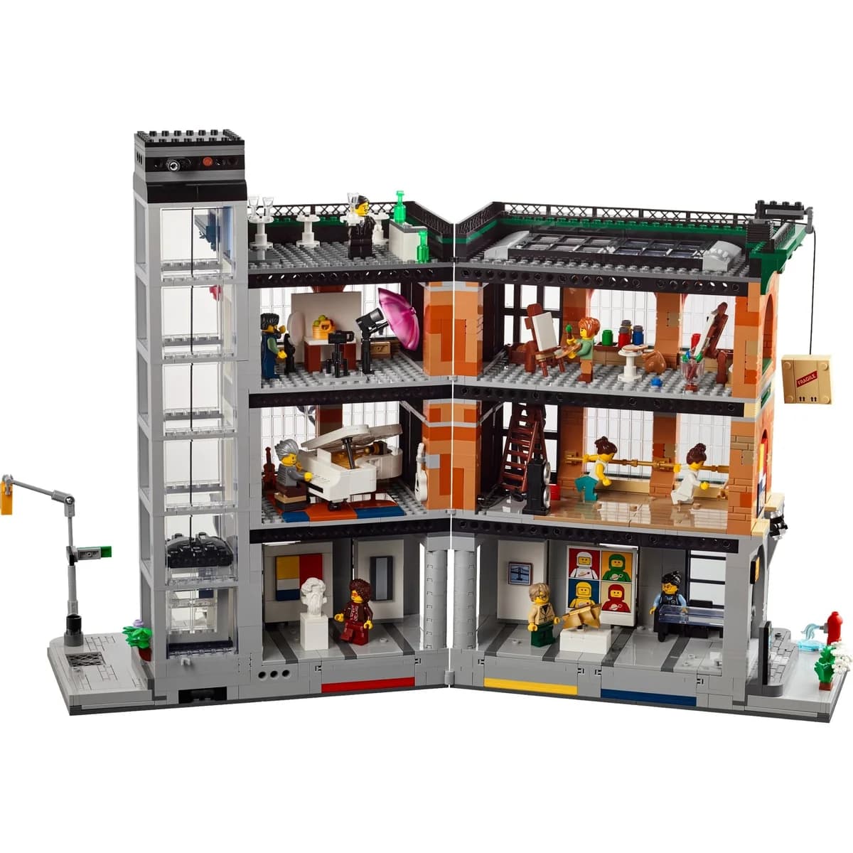 LEGO® BrickLink Designer™ 910054 Fabryka Sztuki, zdjęcie 3