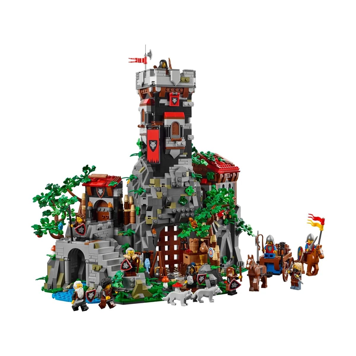 LEGO® BrickLink Designer™ 910057 Leśna Kryjówka Wyjętych spod Prawa