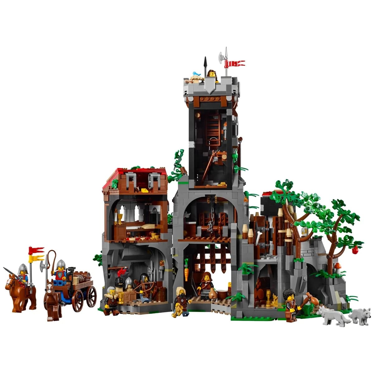 LEGO® BrickLink Designer™ 910057 Leśna Kryjówka Wyjętych spod Prawa, zdjęcie 3