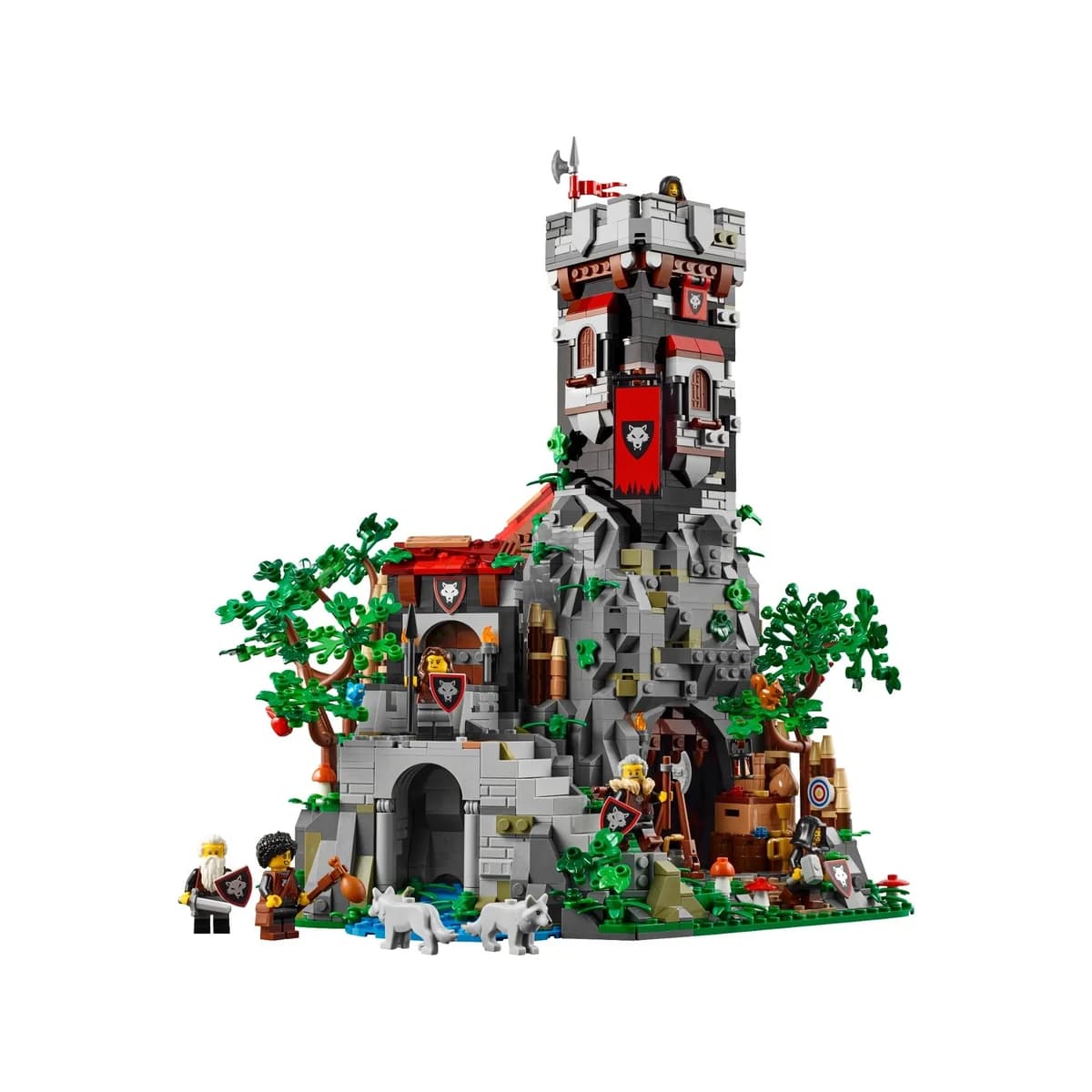 LEGO® BrickLink Designer™ 910057 Leśna Kryjówka Wyjętych spod Prawa, zdjęcie 4
