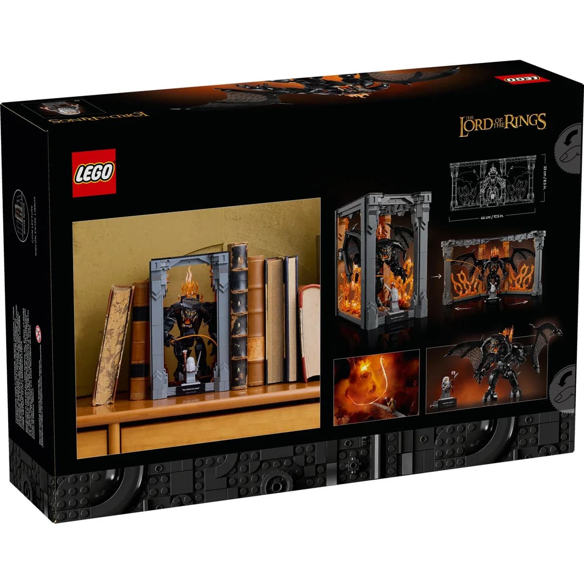 LEGO® Icons™ 10367 Władca Pierścieni: Book Nook z Balrogiem, zdjęcie 2