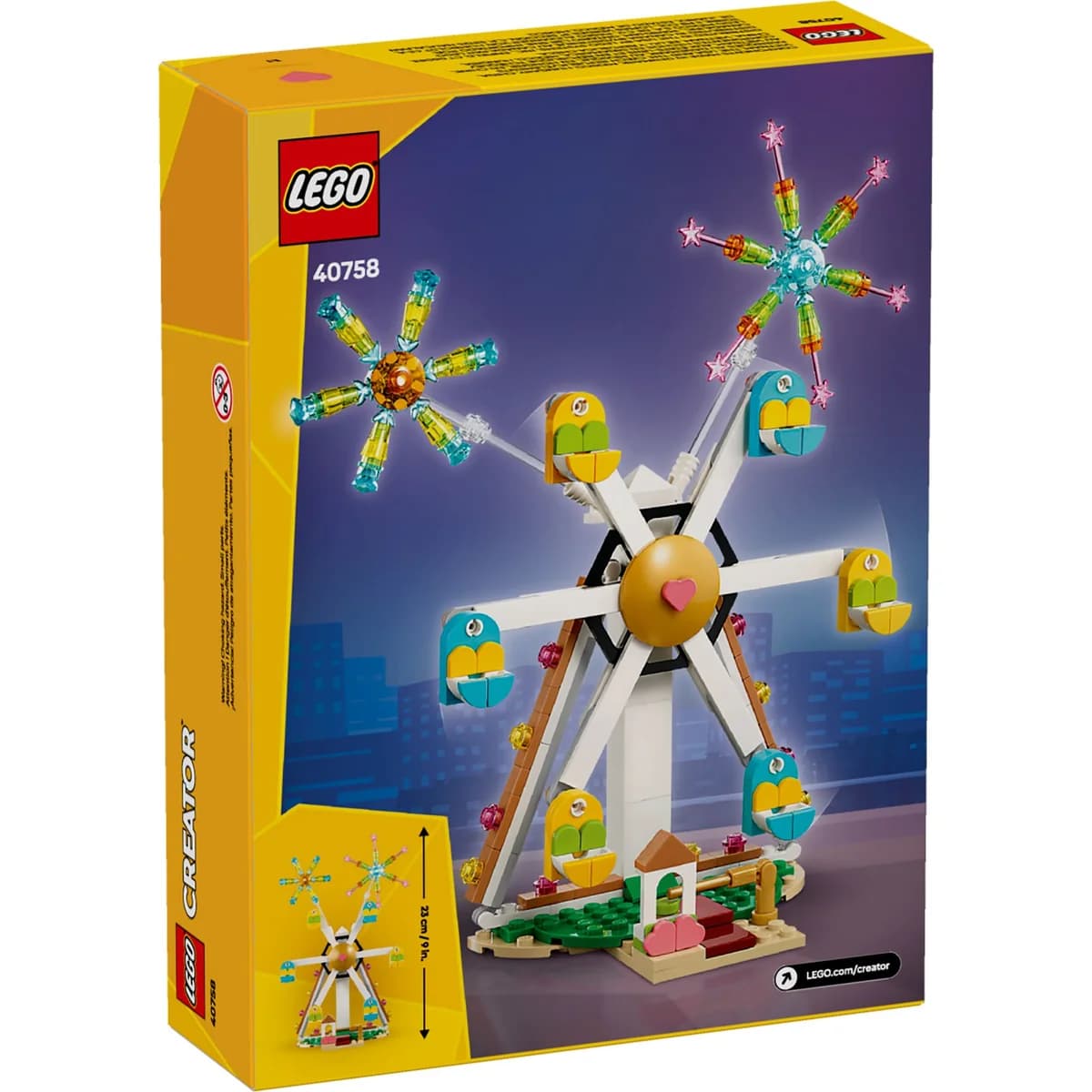 LEGO® Creator 3w1™ 40758 Seria Świętowanie: Diabelski młyn z fajerwerkami, zdjęcie 2