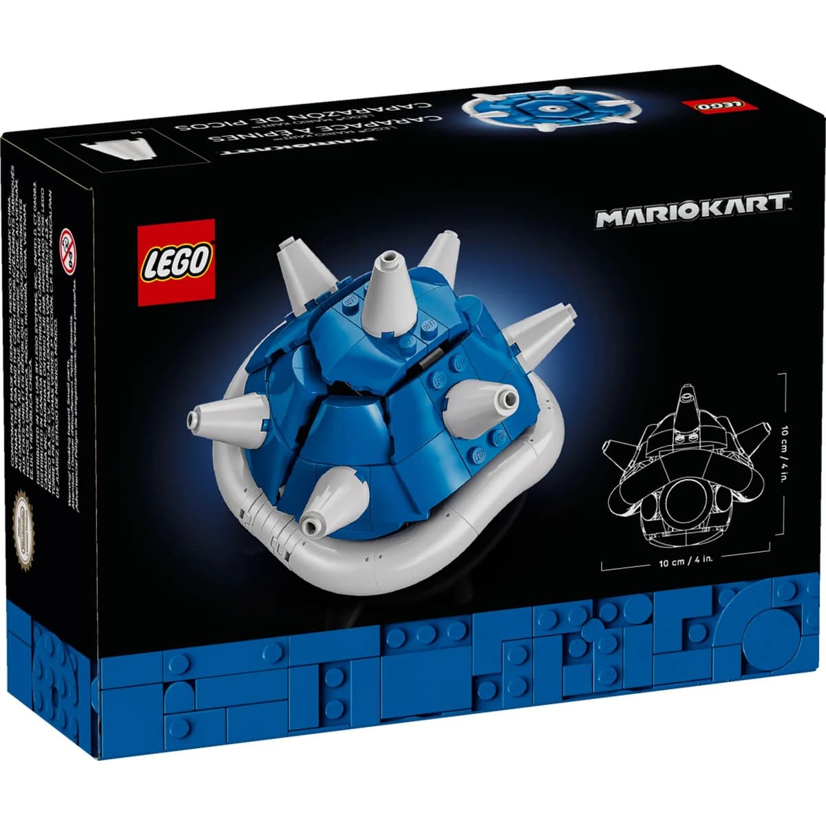 LEGO® Super Mario™ 40787 Mario Kart – Niebieska Skorupa (Spiny Shell), zdjęcie 2