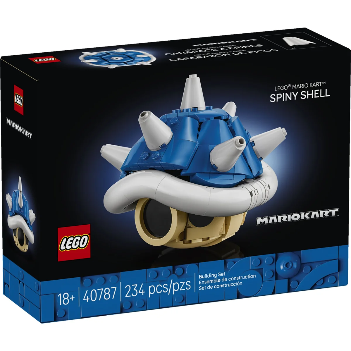 LEGO® Super Mario™ 40787 Mario Kart – Niebieska Skorupa (Spiny Shell), zdjęcie 5