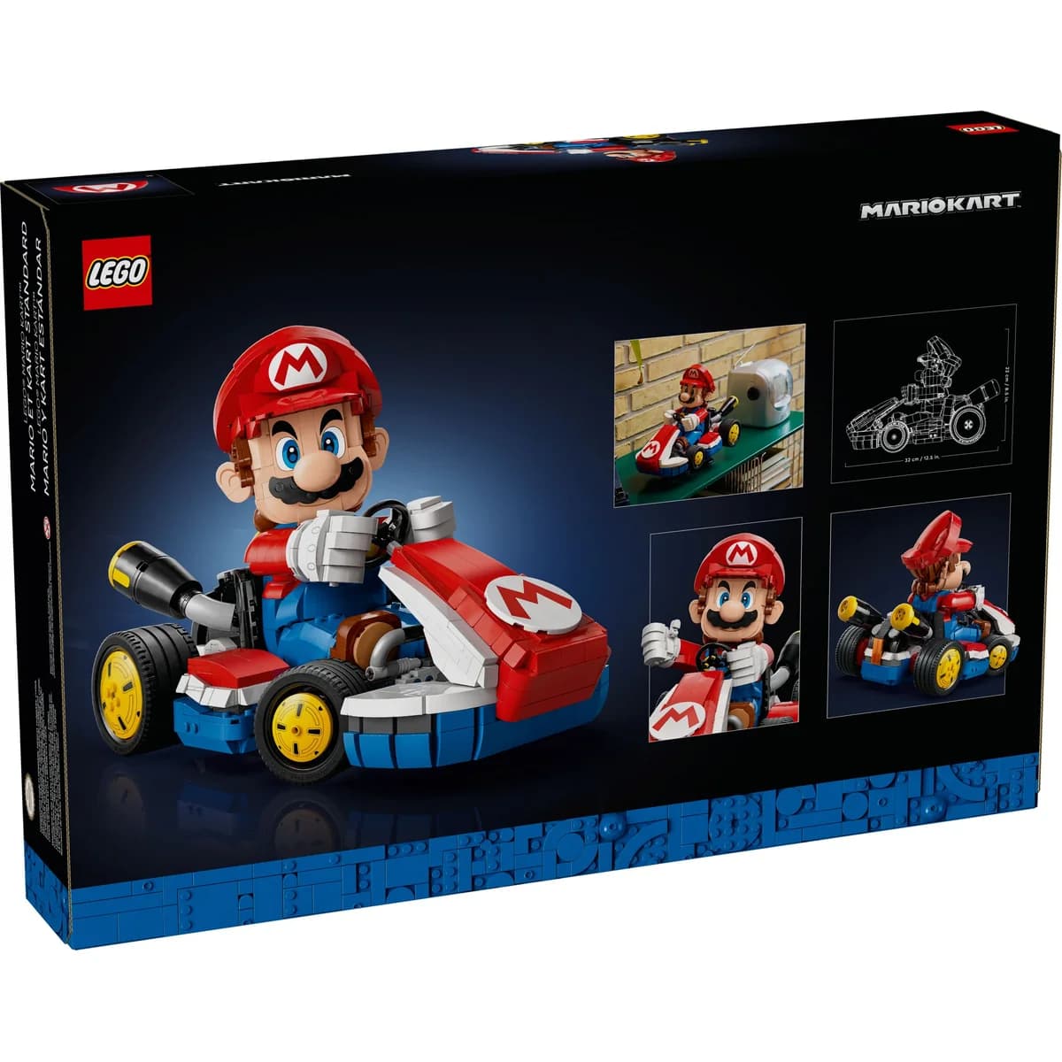 LEGO® Super Mario™ 72037 Mario Kart: Mario i Standard Kart, zdjęcie 2