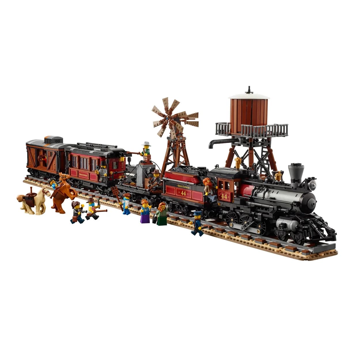 LEGO® BrickLink Designer™ 910044 Pociąg z Dzikiego Zachodu
