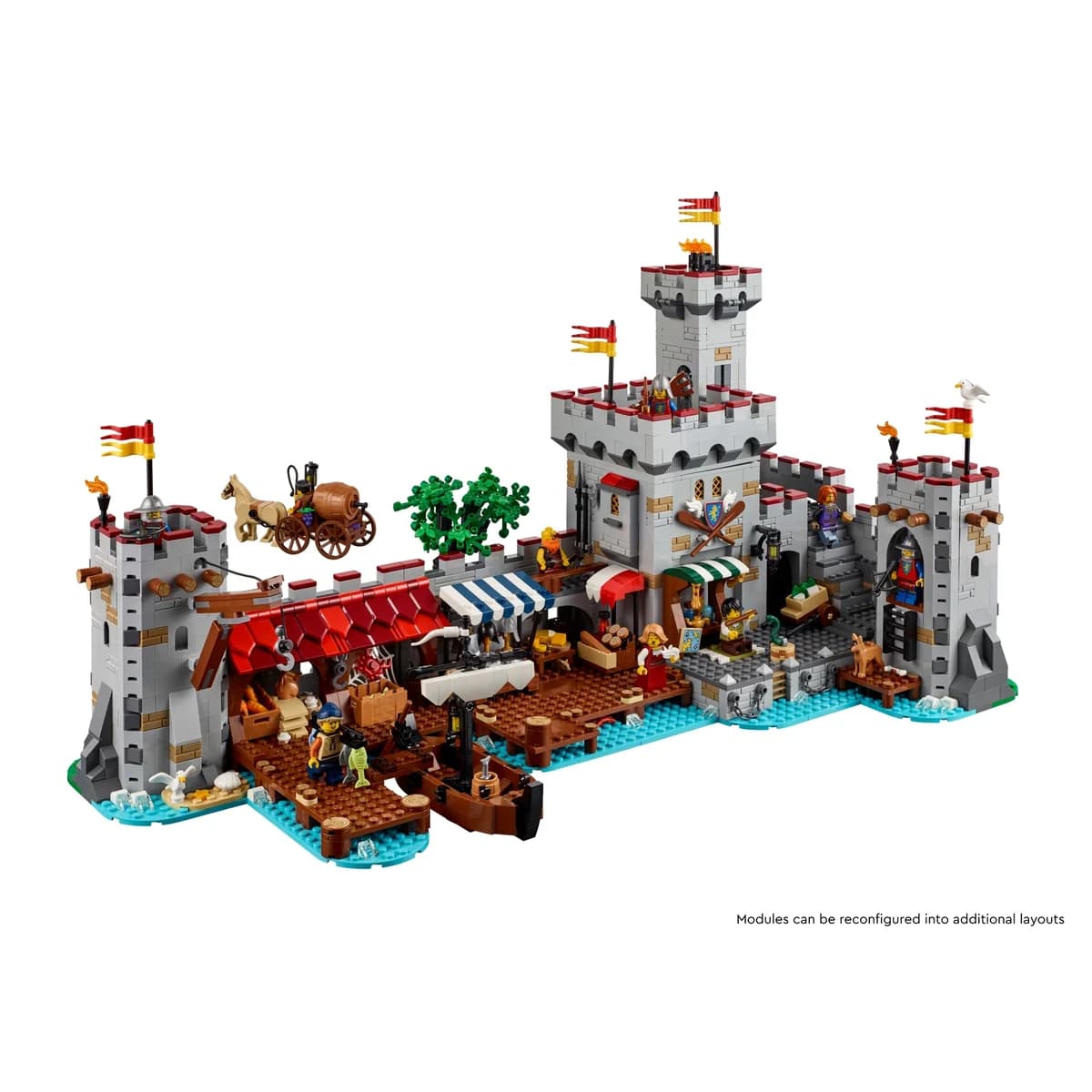 LEGO® BrickLink Designer™ 910047 Średniowieczny Nadmorski Targ, zdjęcie 2