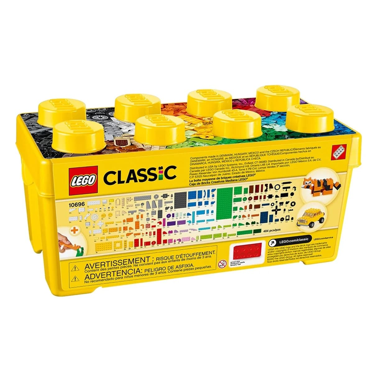 LEGO® Classic™ 10696 Średnie pudełko z klockami, zdjęcie 3