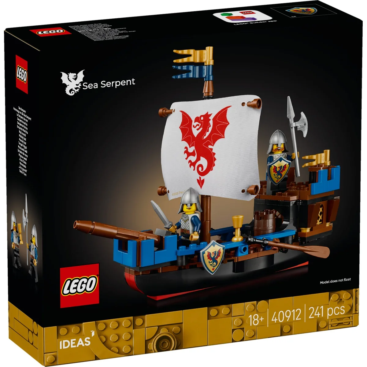 LEGO® Ideas™ 40912 Morski Wąż, zdjęcie 2