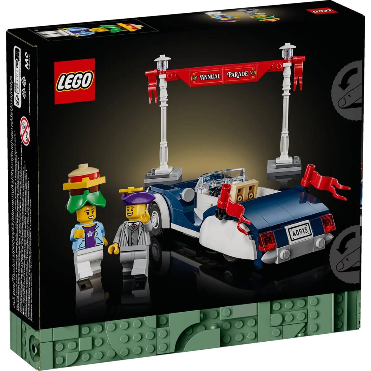 LEGO® Icons™ 40913 Zabytkowy samochód z parady, zdjęcie 3