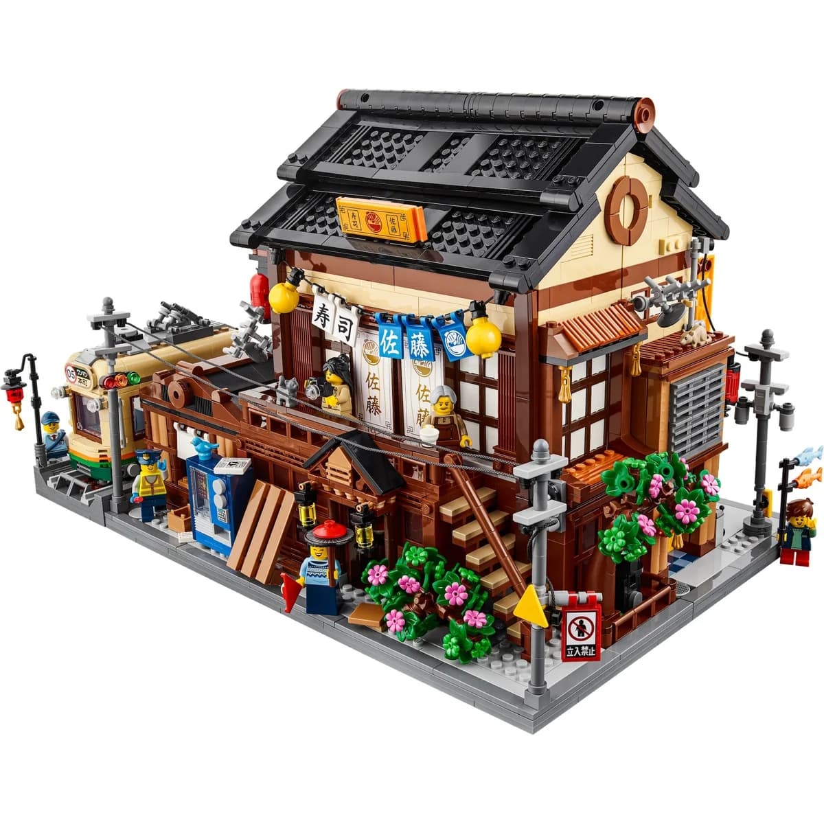 LEGO® BrickLink Designer Program™ 910060 Restauracja Sushi (Sushi Restaurant), zdjęcie 2