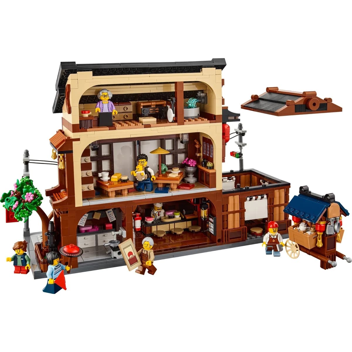 LEGO® BrickLink Designer Program™ 910060 Restauracja Sushi (Sushi Restaurant), zdjęcie 4