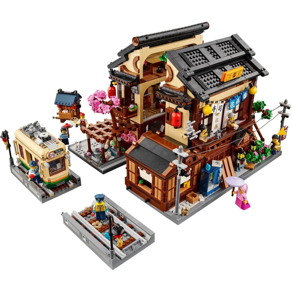 LEGO® BrickLink Designer Program™ 910060 Restauracja Sushi (Sushi Restaurant)
