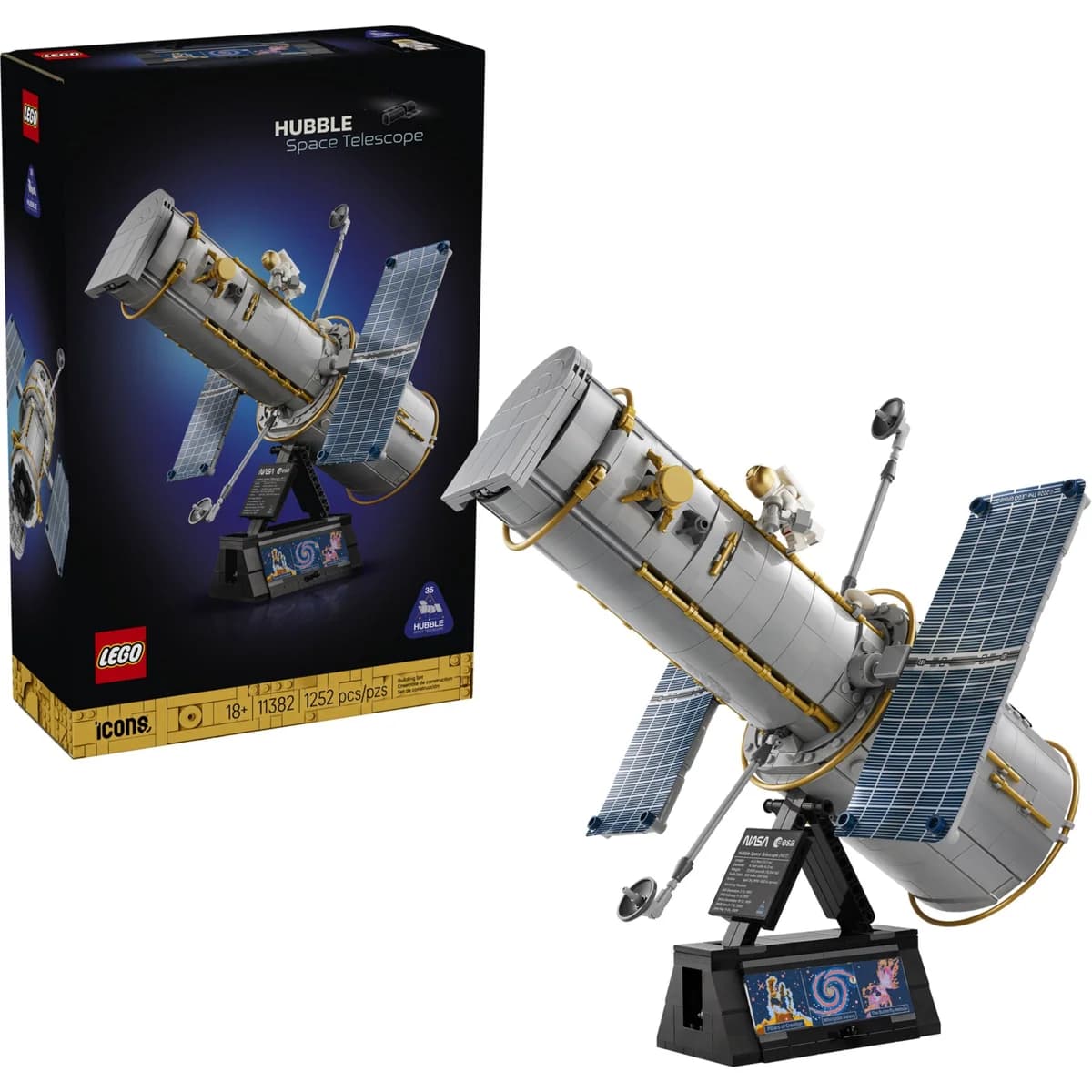 LEGO® Icons™ 11382 Kosmiczny Teleskop Hubble'a, zdjęcie 2