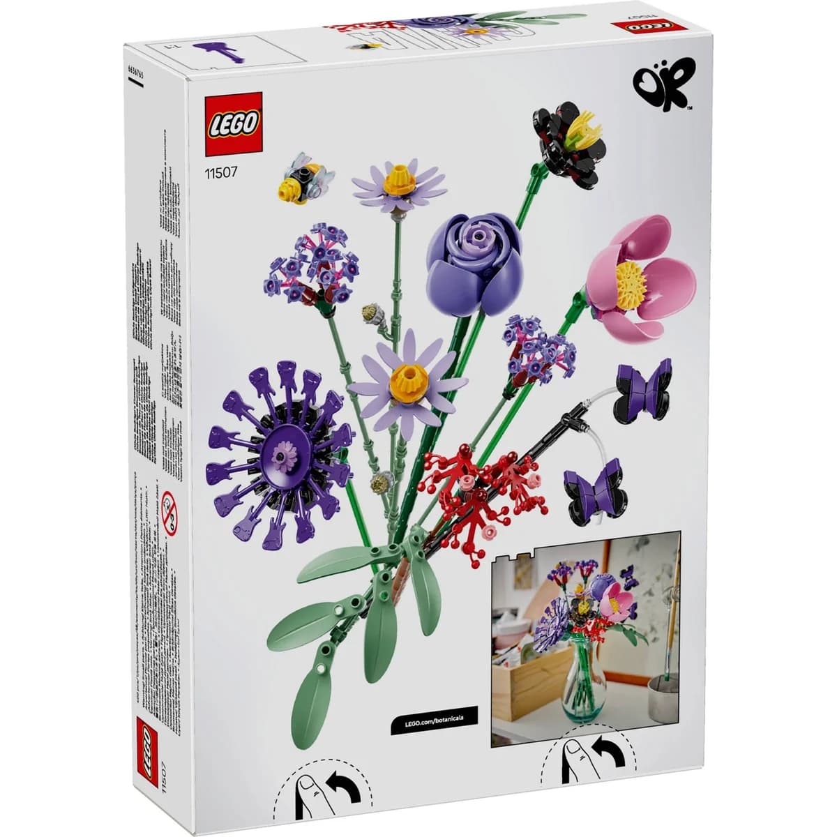 LEGO® Botanicals™ 11507 Bukiet kwiatów Olivii Rodrigo, zdjęcie 3