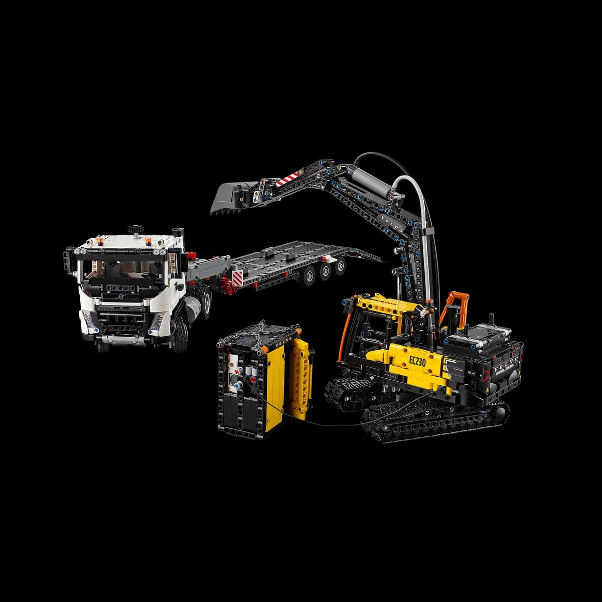 LEGO® Technic™ 42175 Ciężarówka Volvo Fmx i Koparka Ec230 Electric