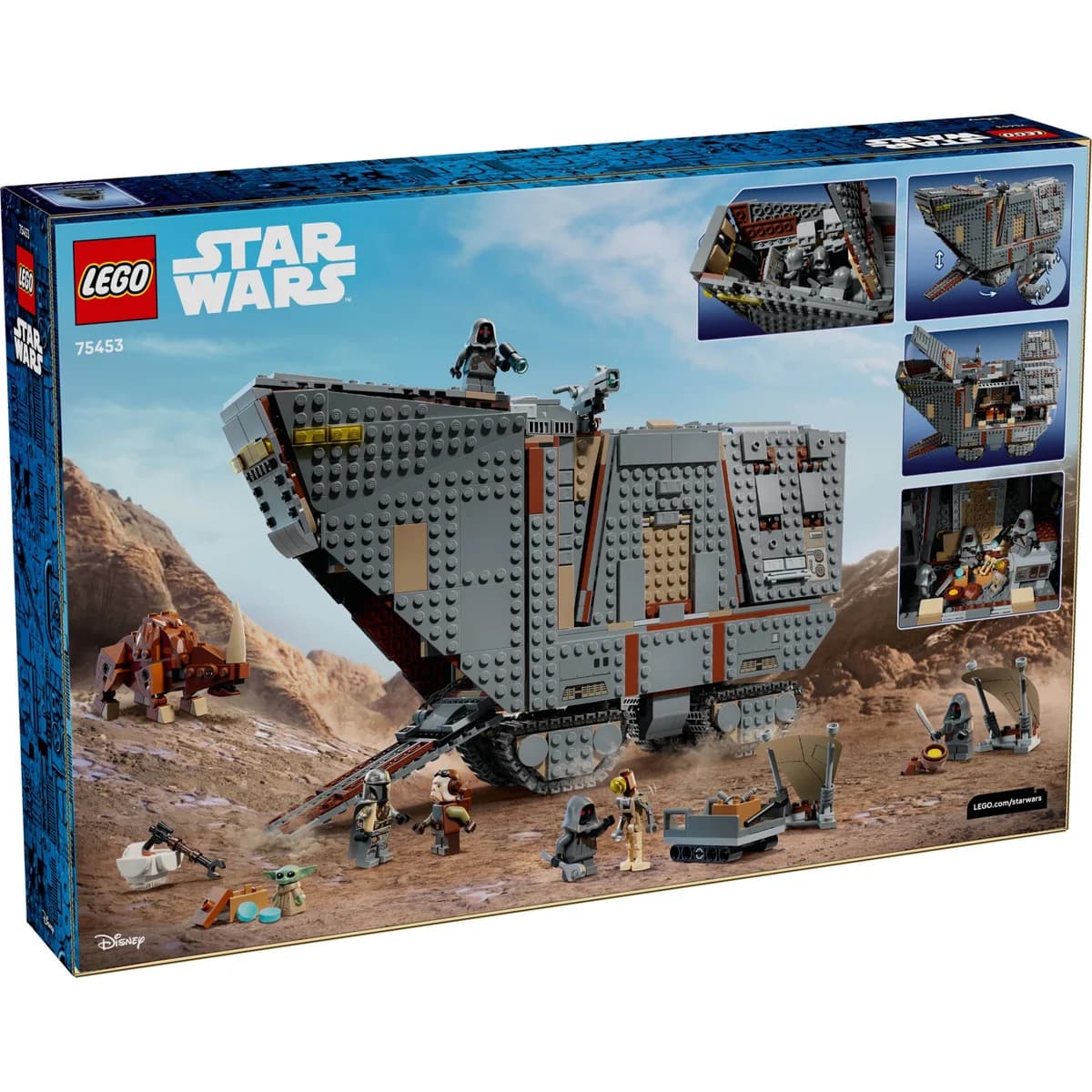 LEGO® Star Wars™ 75453 Piaskoczołg wędrownych Jawów i bagnorożec, zdjęcie 4