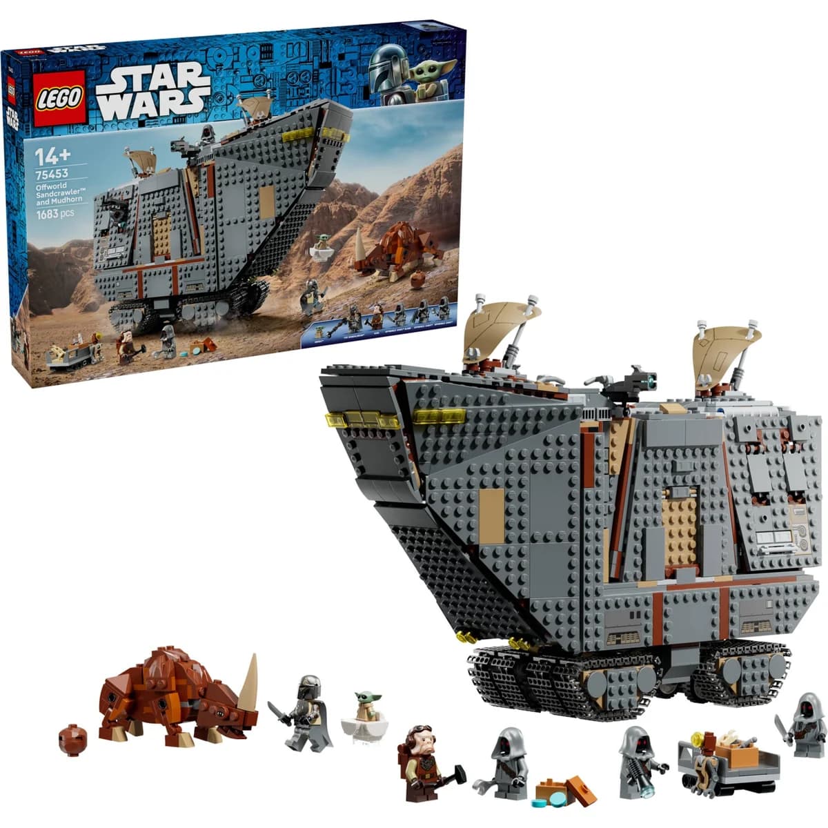 LEGO® Star Wars™ 75453 Piaskoczołg wędrownych Jawów i bagnorożec, zdjęcie 2