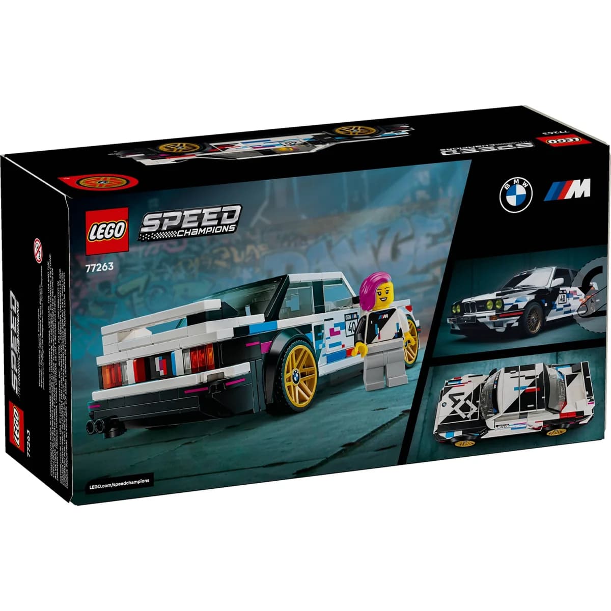 LEGO® Speed Champions™ 77263 BMW M3 (E30), zdjęcie 3