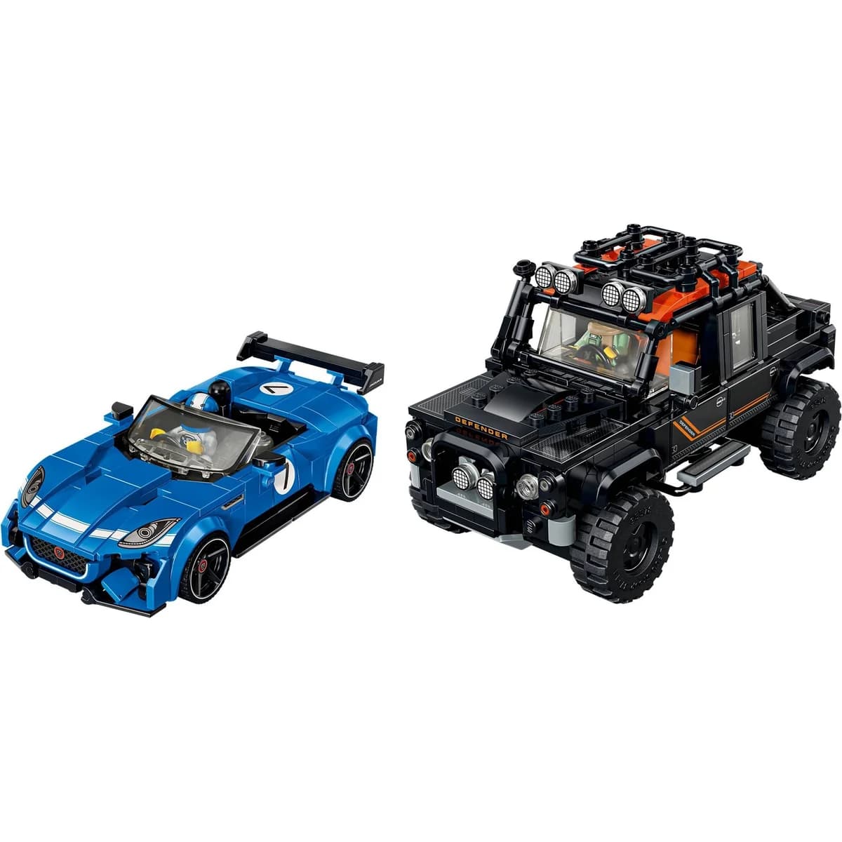LEGO® Speed Champions™ 77264 Jaguar F-TYPE Project 7 i Land Rover Defender Classic, zdjęcie 4