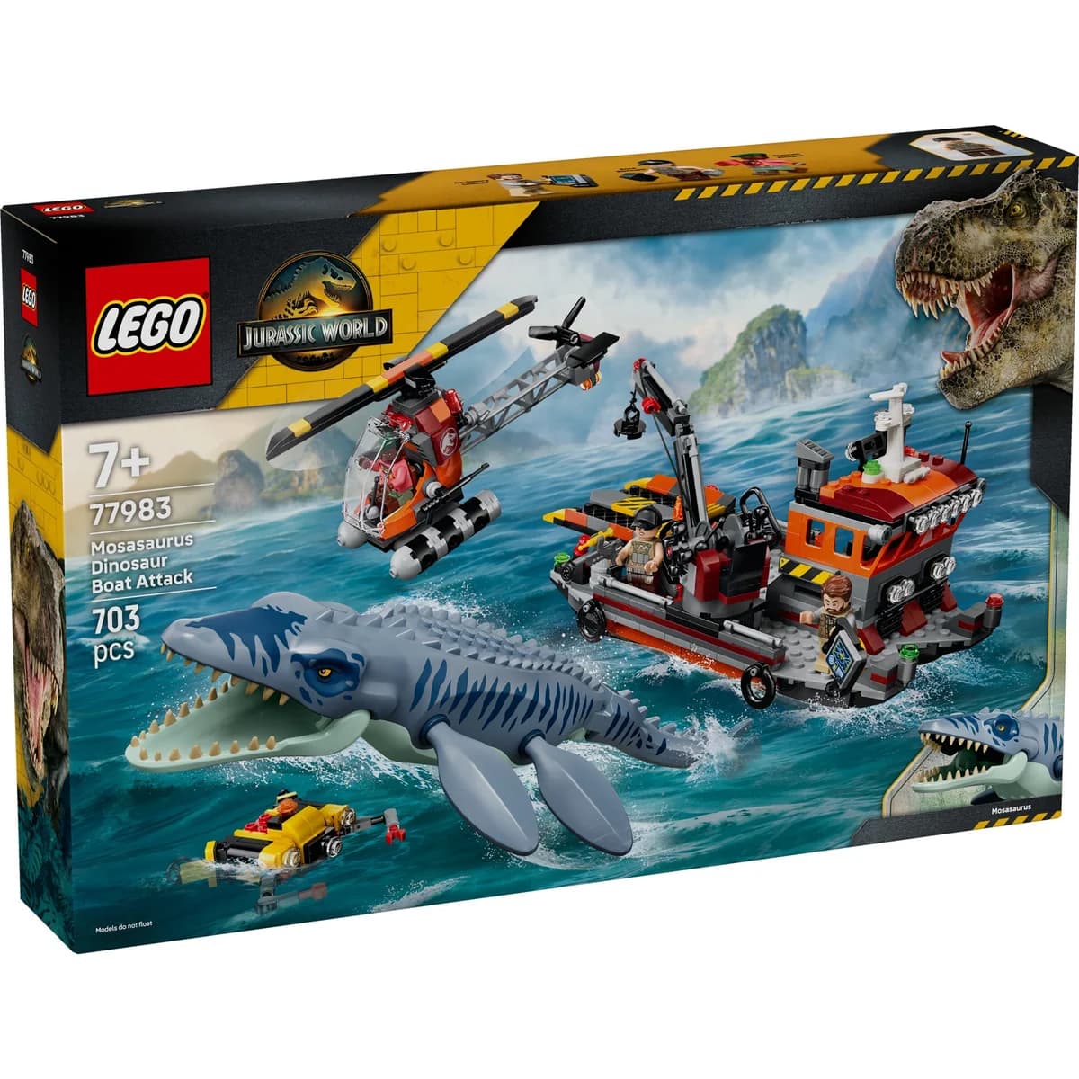 LEGO® Jurassic World™ 77983 Atak mozazaura na łódź, zdjęcie 2
