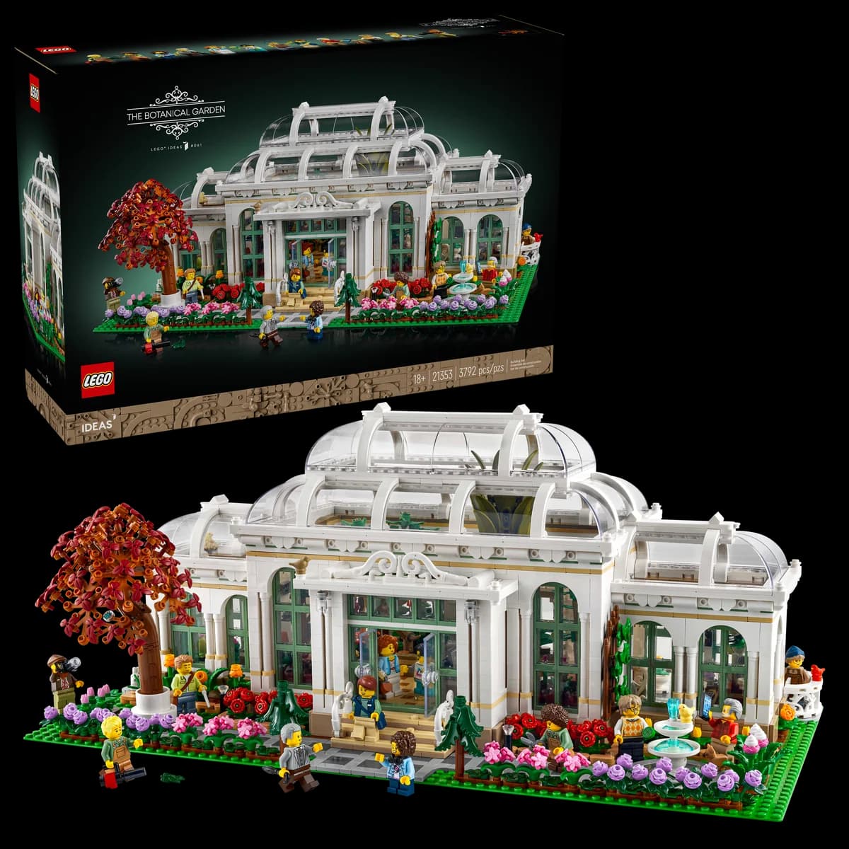 LEGO® Ideas™ 21353 Ogród Botaniczny, zdjęcie 2