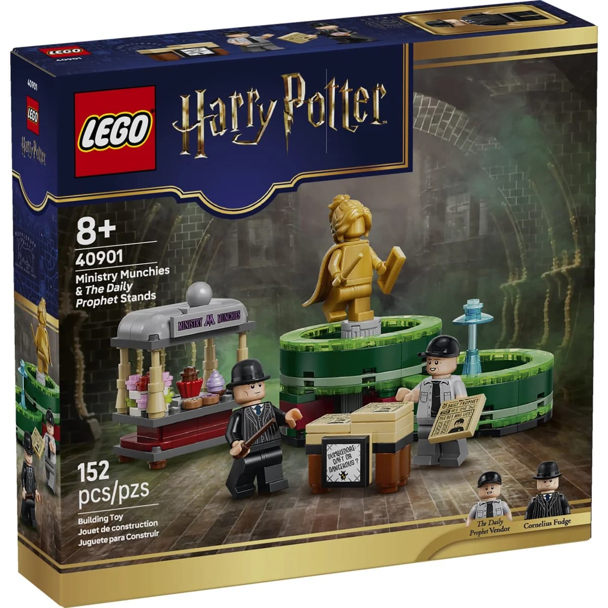 40901 LEGO® Harry Potter - Przekąski Ministerskie i Prorok Codzienny - stoiska — zdjęcie 2