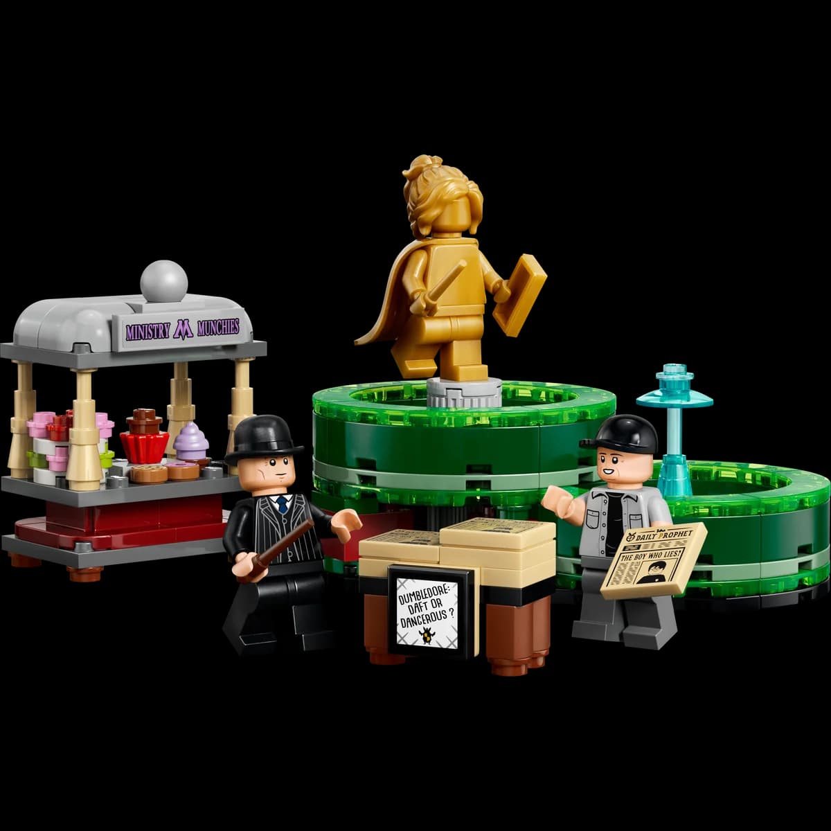 40901 LEGO® Harry Potter - Przekąski Ministerskie i Prorok Codzienny - stoiska