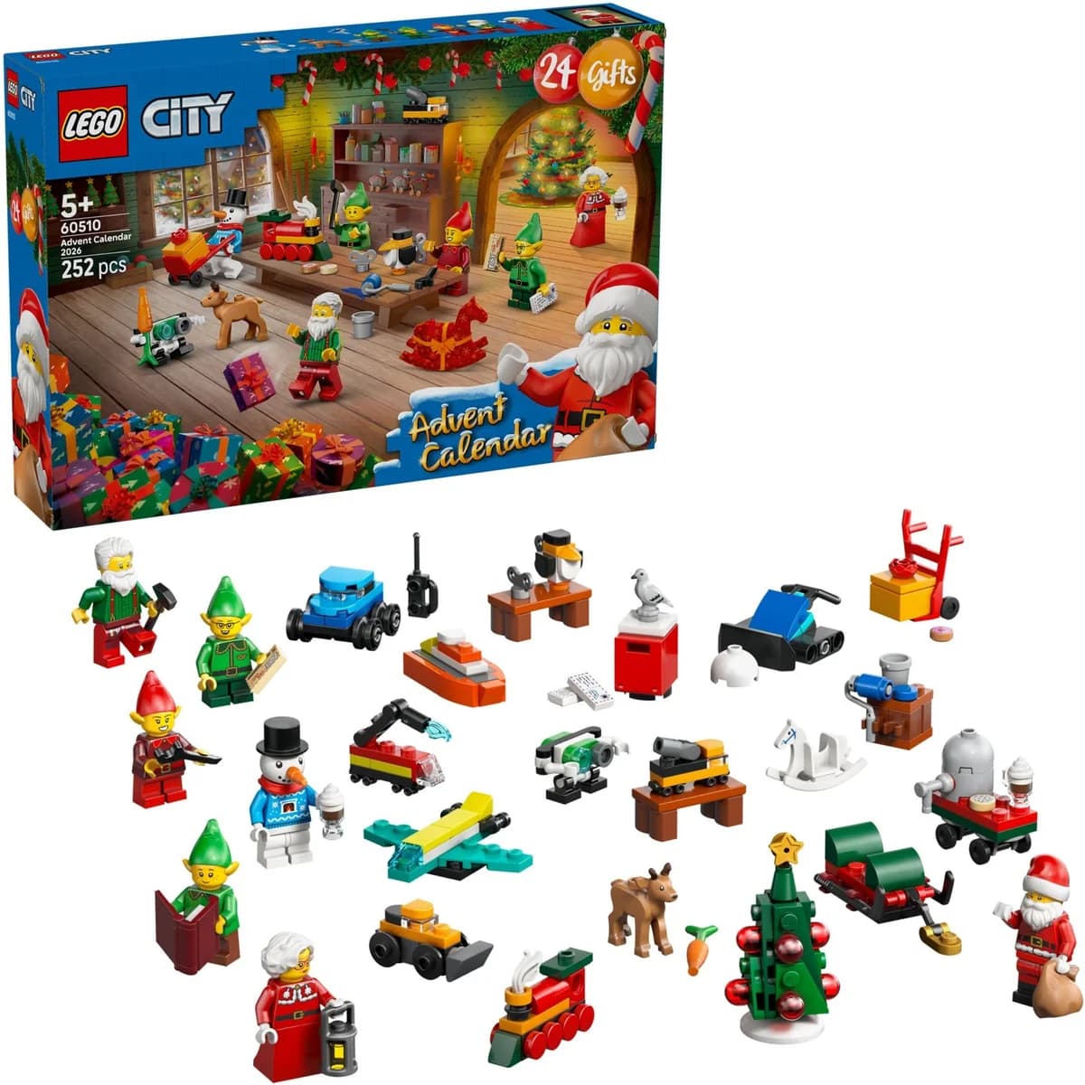LEGO® City™ 60510 Kalendarz Adwentowy LEGO City 2026 — zdjęcie 2