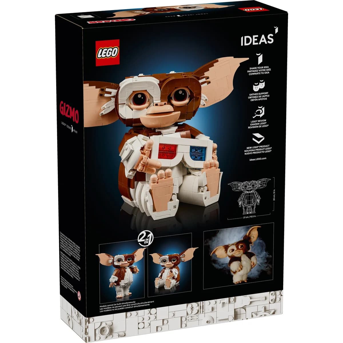 LEGO® Ideas™ 21361 Gremlins: Gizmo, zdjęcie 3