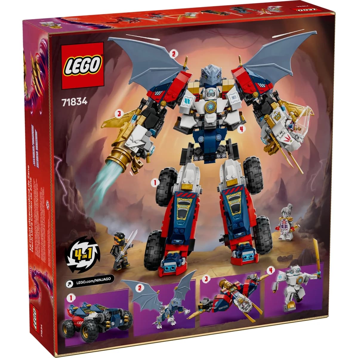LEGO® Ninjago™ 71834 Wielofunkcyjny Ultramech Zane’a, zdjęcie 3