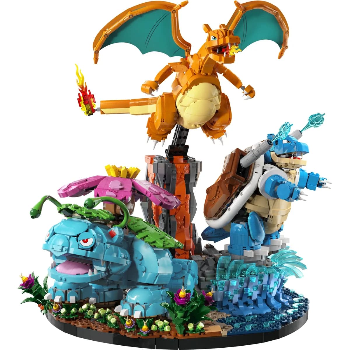LEGO® Pokémon™ 72153 Venusaur, Charizard i Blastoise