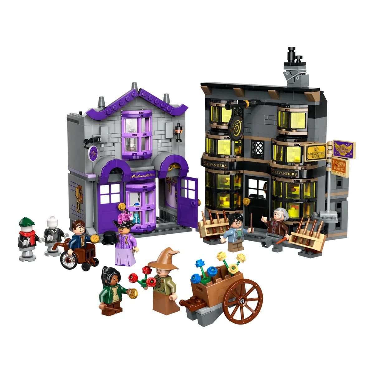 LEGO® Harry Potter™ 76439 Sklepy Ollivandera i Madame Malkin