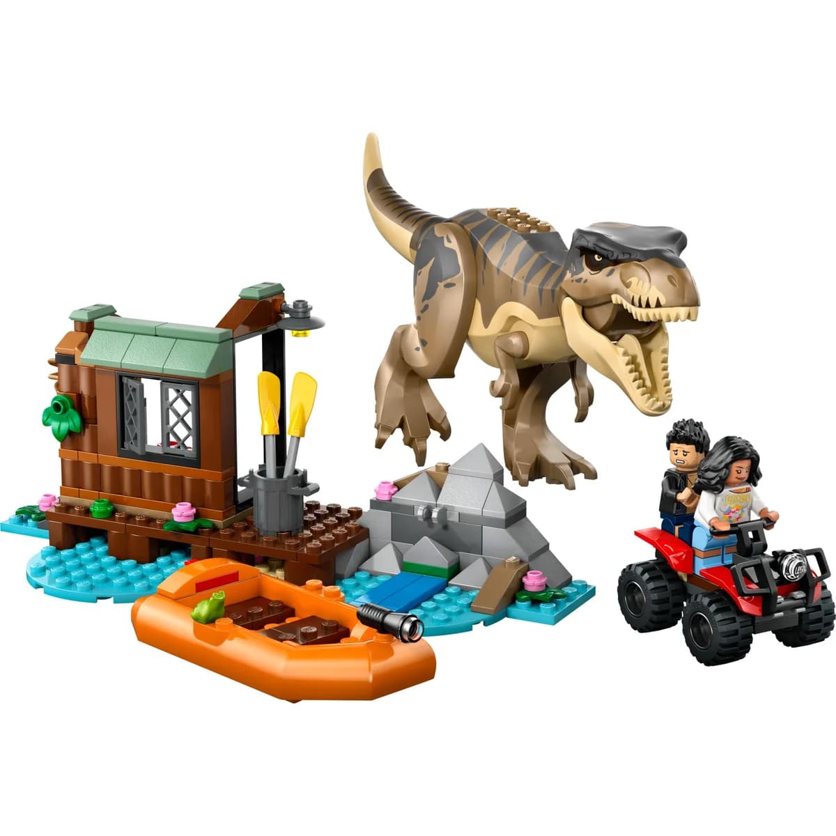 LEGO® Jurassic World™ 76975 Ucieczka Rzeką Przed Tyranozaurem