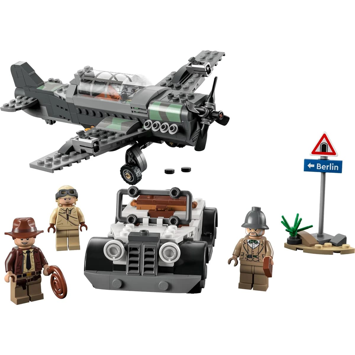 LEGO® Indiana Jones™ 77012 Pościg Samolotem Myśliwskim