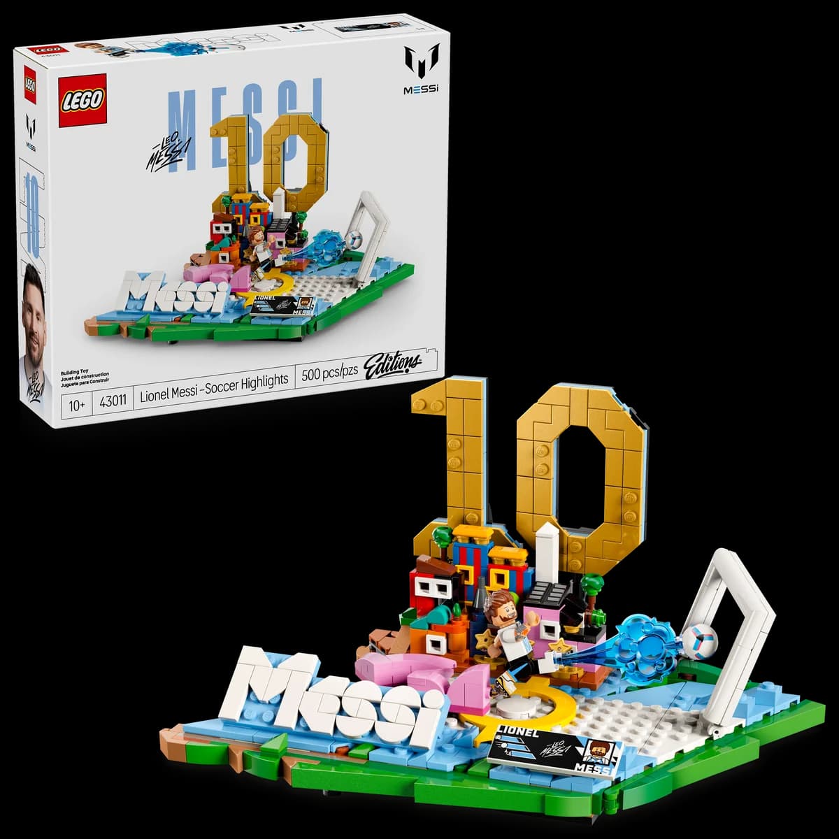 LEGO® Editions™ 43011 Lionel Messi – Football Highlights