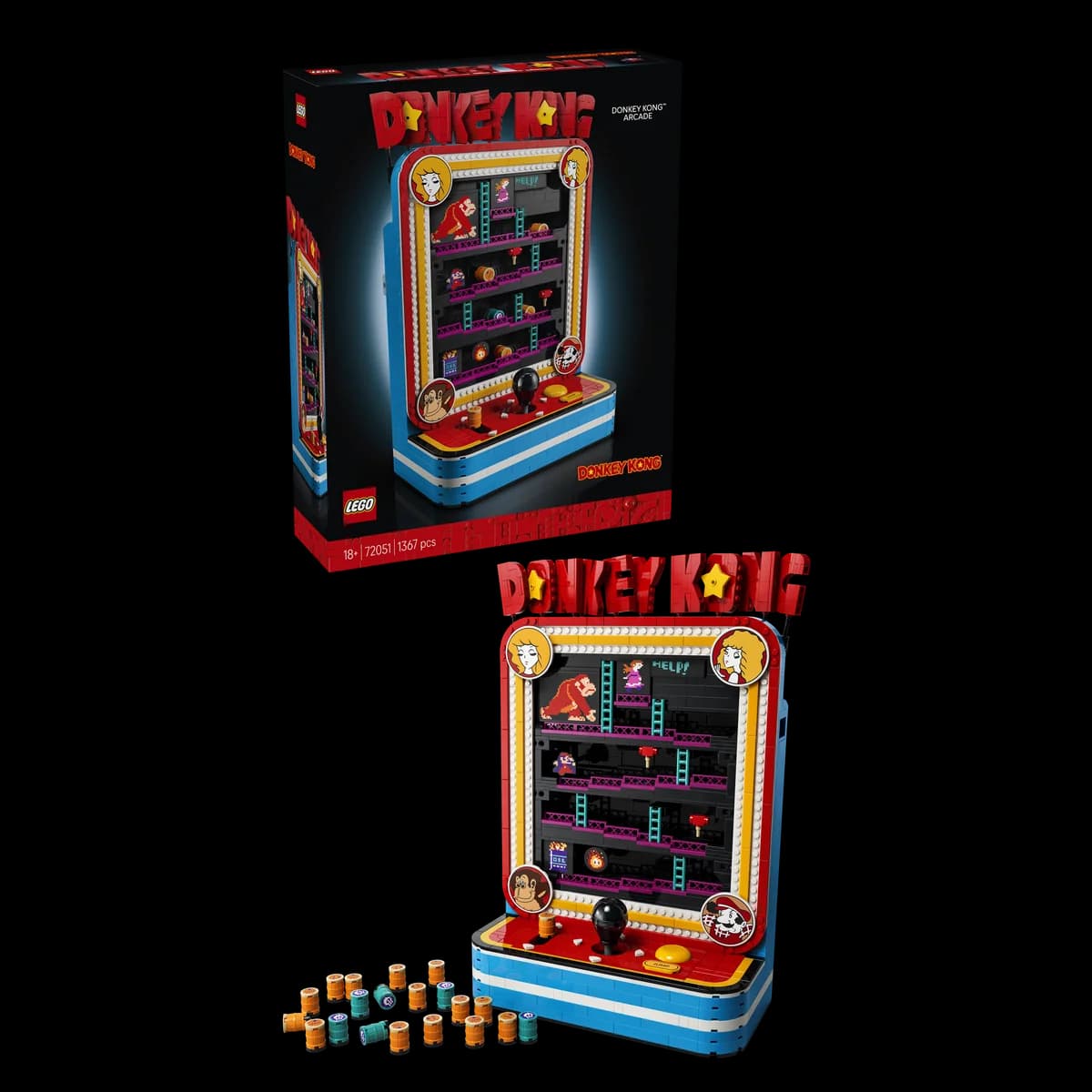 LEGO® Super Mario™ 72051 Donkey Kong Arcade